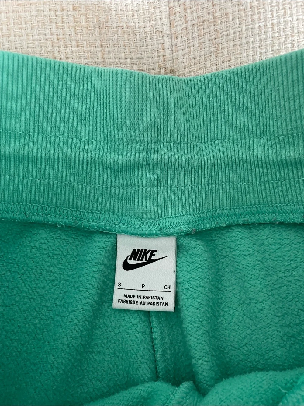 Nike Phoenix Plush Fleece High-Rise Sweatpant Jogger Light Menta Turquoise